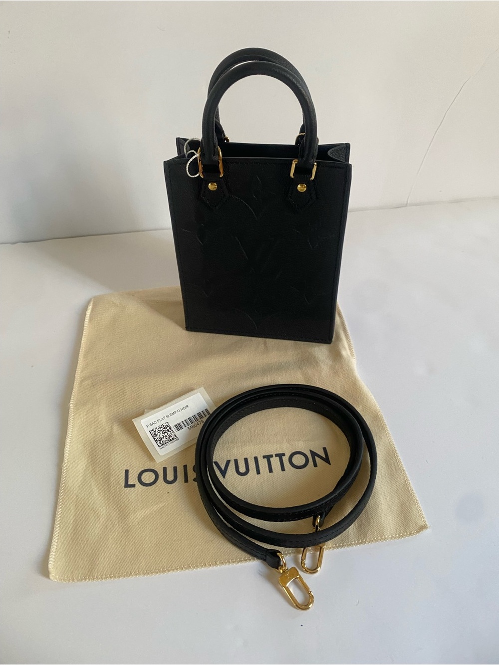 Louis Vuitton petite sac plat empreinte